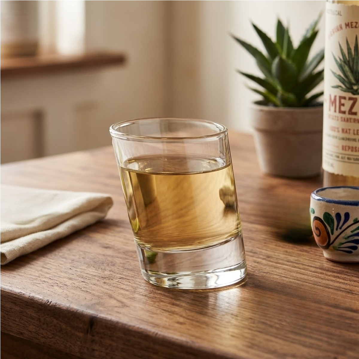 caballitos de vidrio 50 ml para uso con mezcal tequila uso diario
