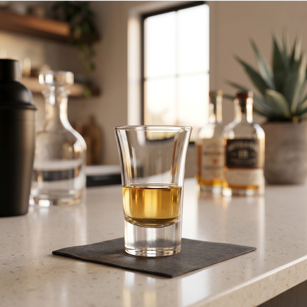 12 piezas de tequileros de vidrio shooter 43 ml para restaurante bares o casa