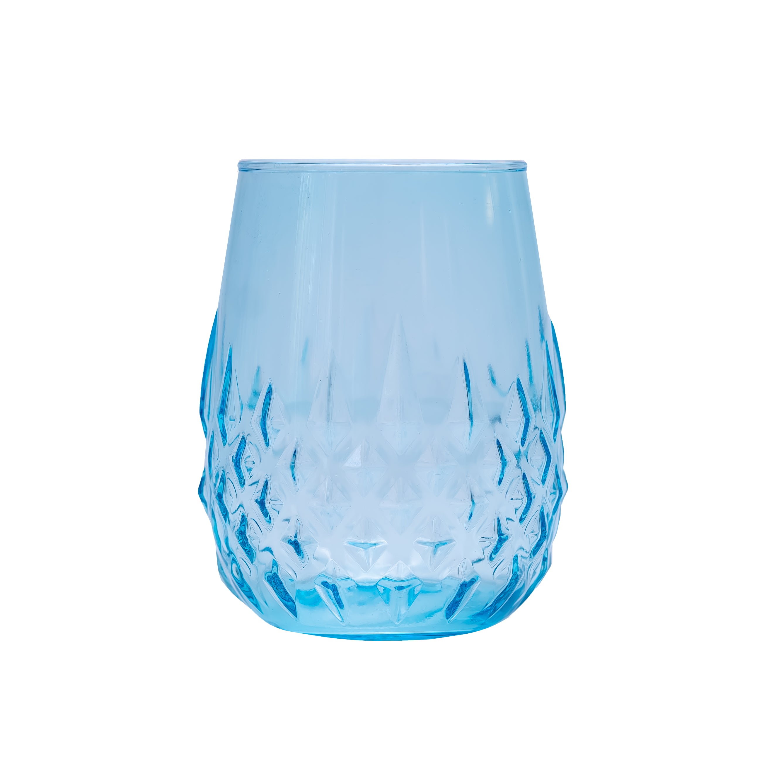 Gaudi Colors - Juego De 6 Vasos De Vidrio Pintado