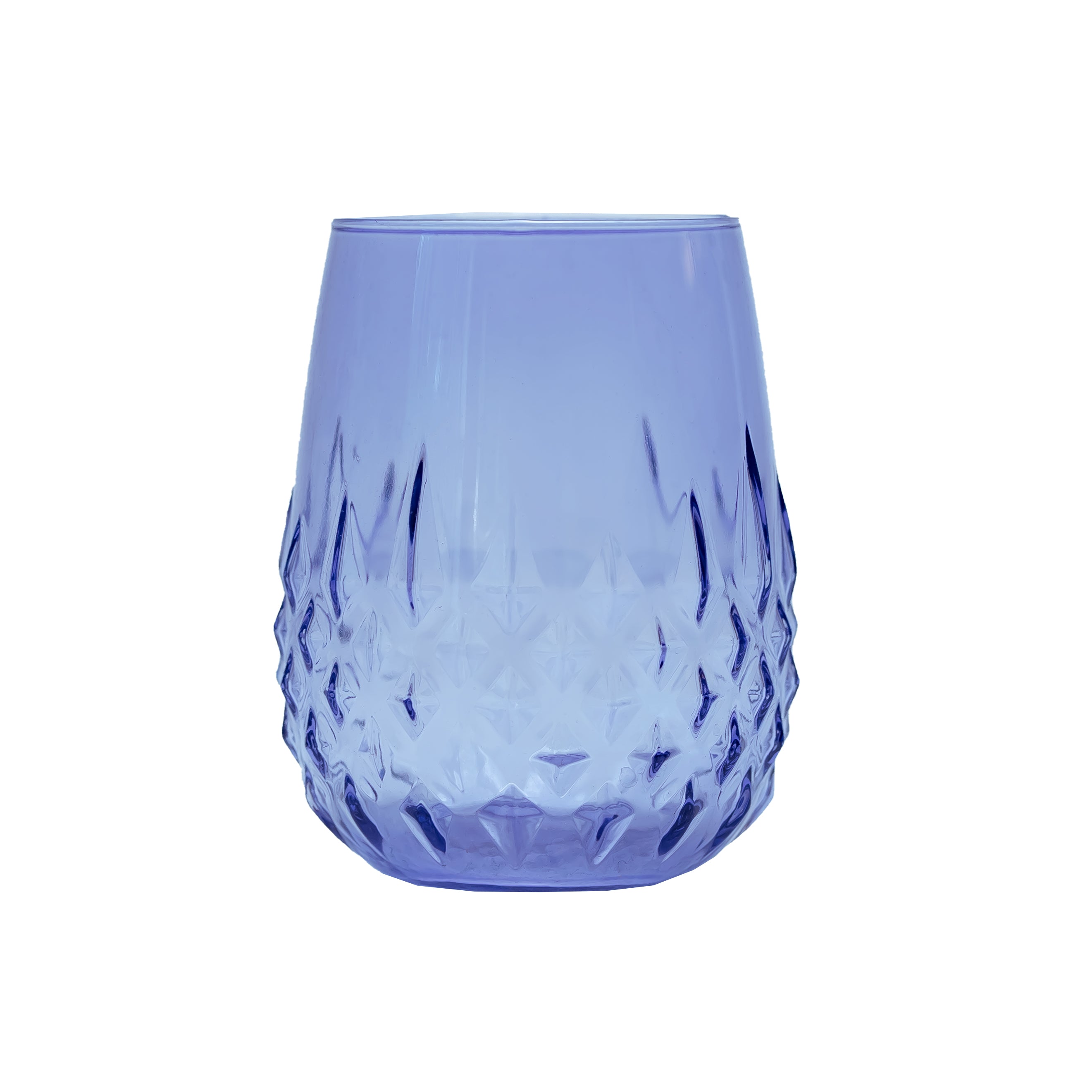 Gaudi Colors - Juego De 6 Vasos De Vidrio Pintado