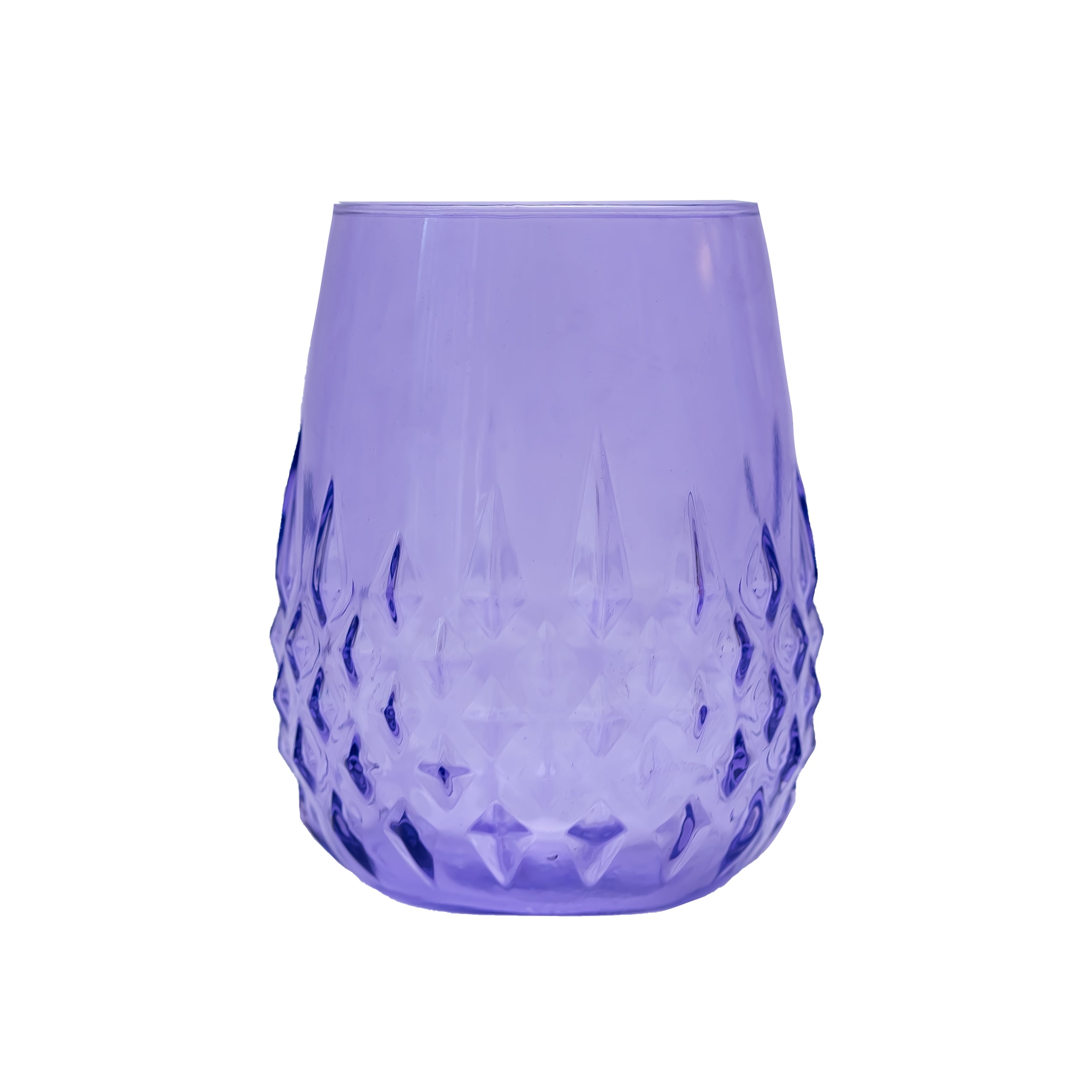 Gaudi Colors - Juego De 6 Vasos De Vidrio Pintado