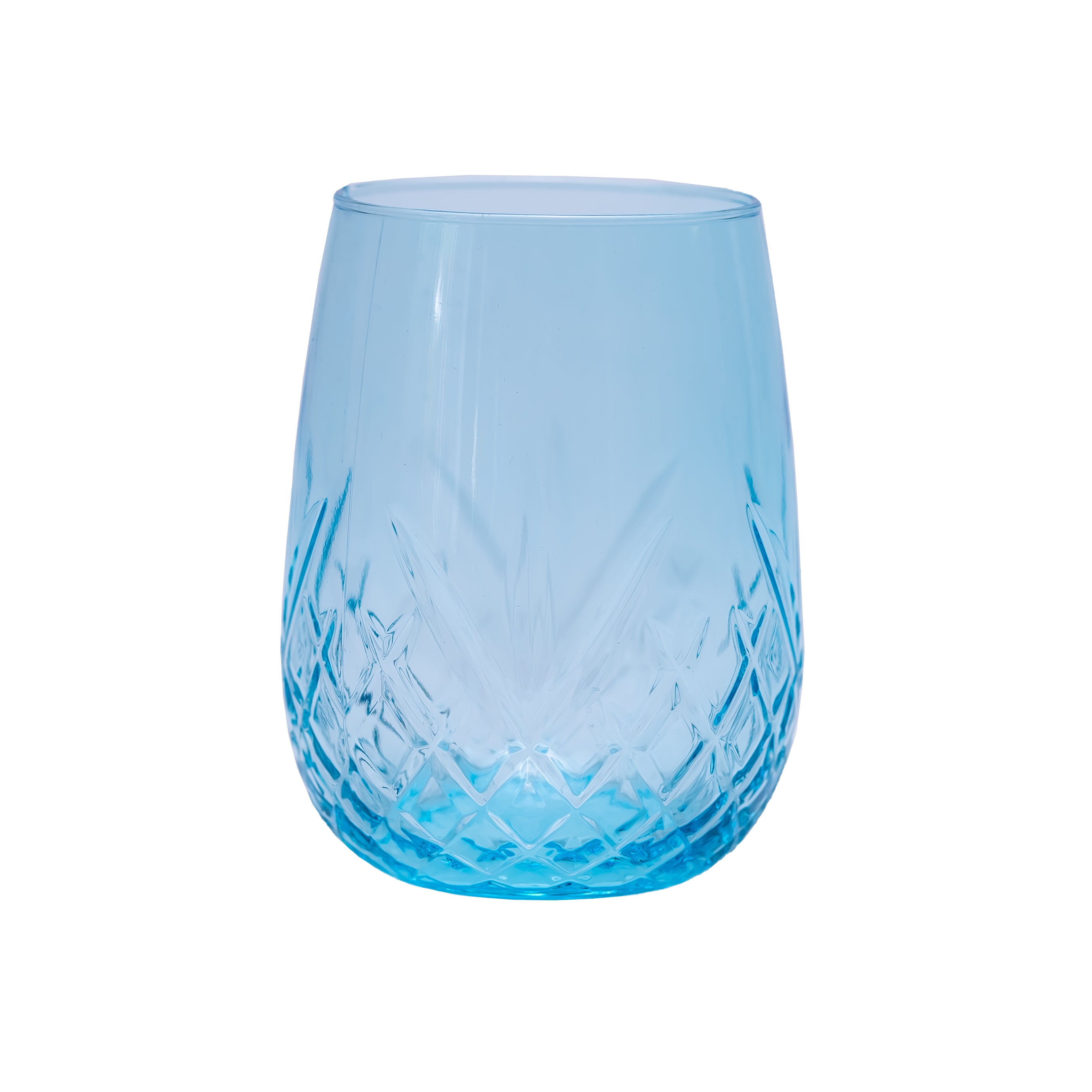 Rococo Colors - Juego De 6 Vasos De Vidrio Pintado