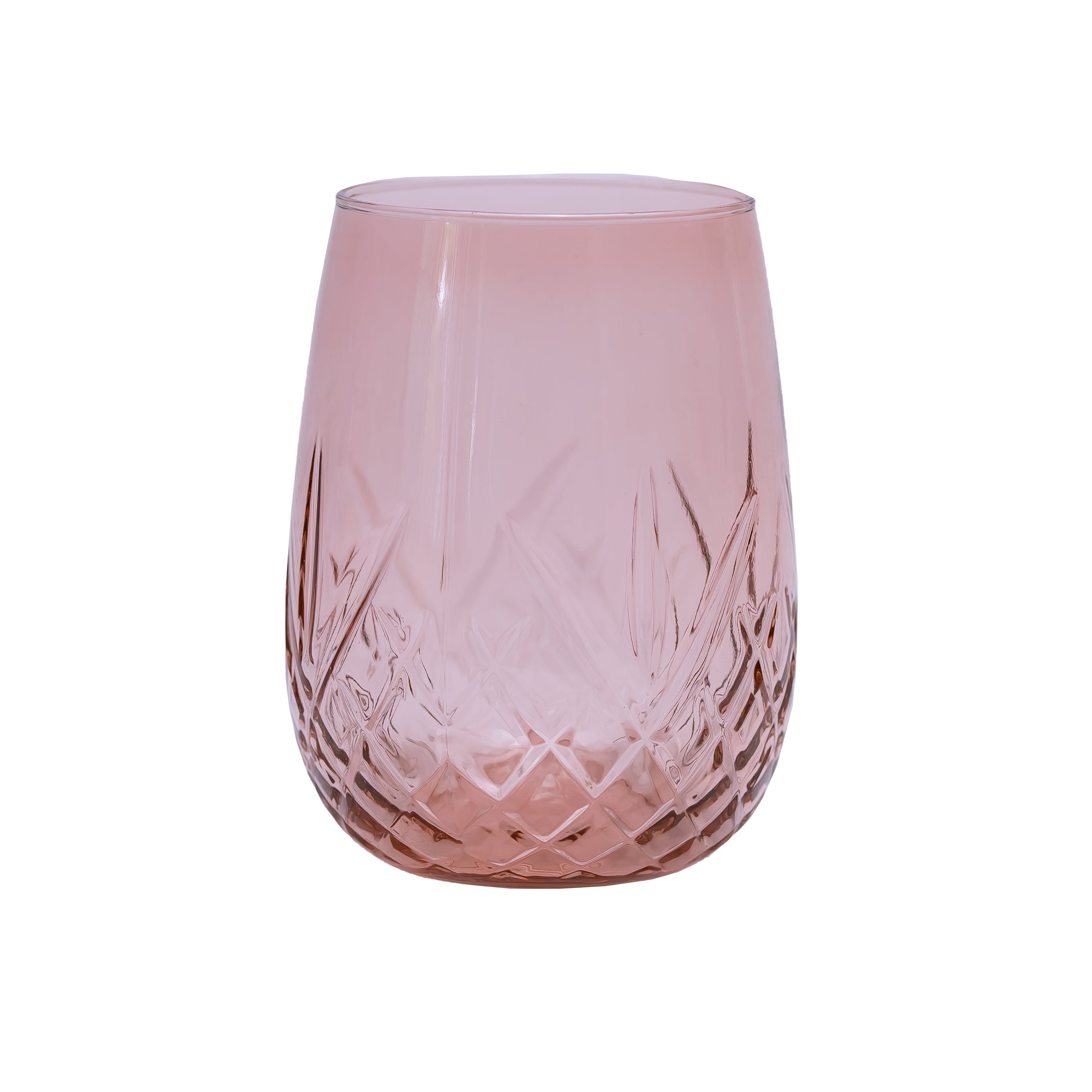 Rococo Colors - Juego De 6 Vasos De Vidrio Pintado