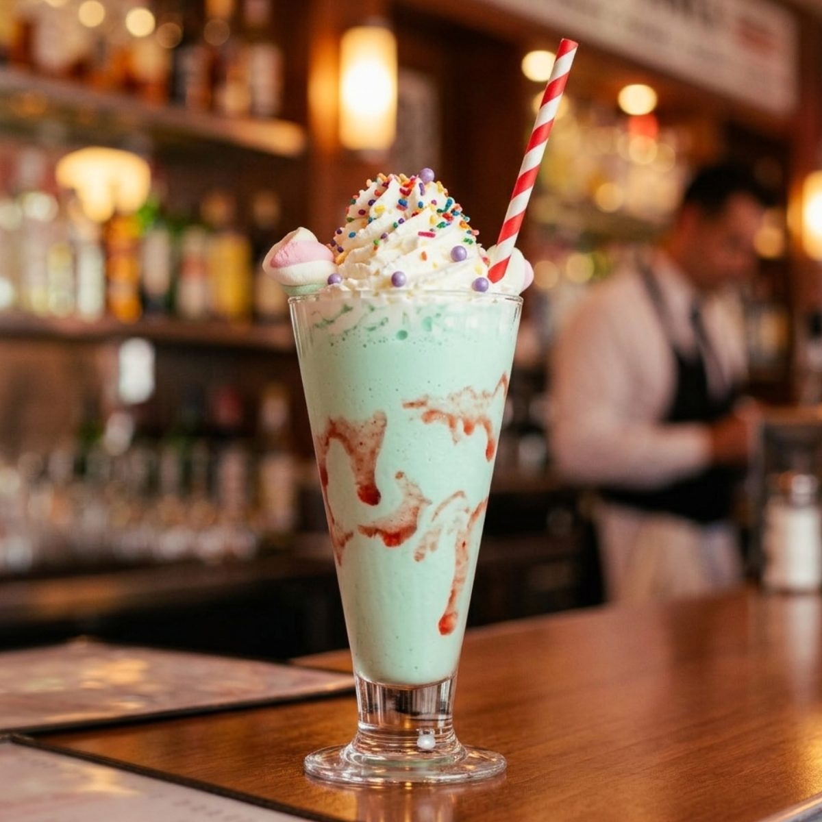 vicenza copa malteada de vidrio para uso intenso en hoteles, restaurantes o casa, para malteadas con helado dulces, crema batida