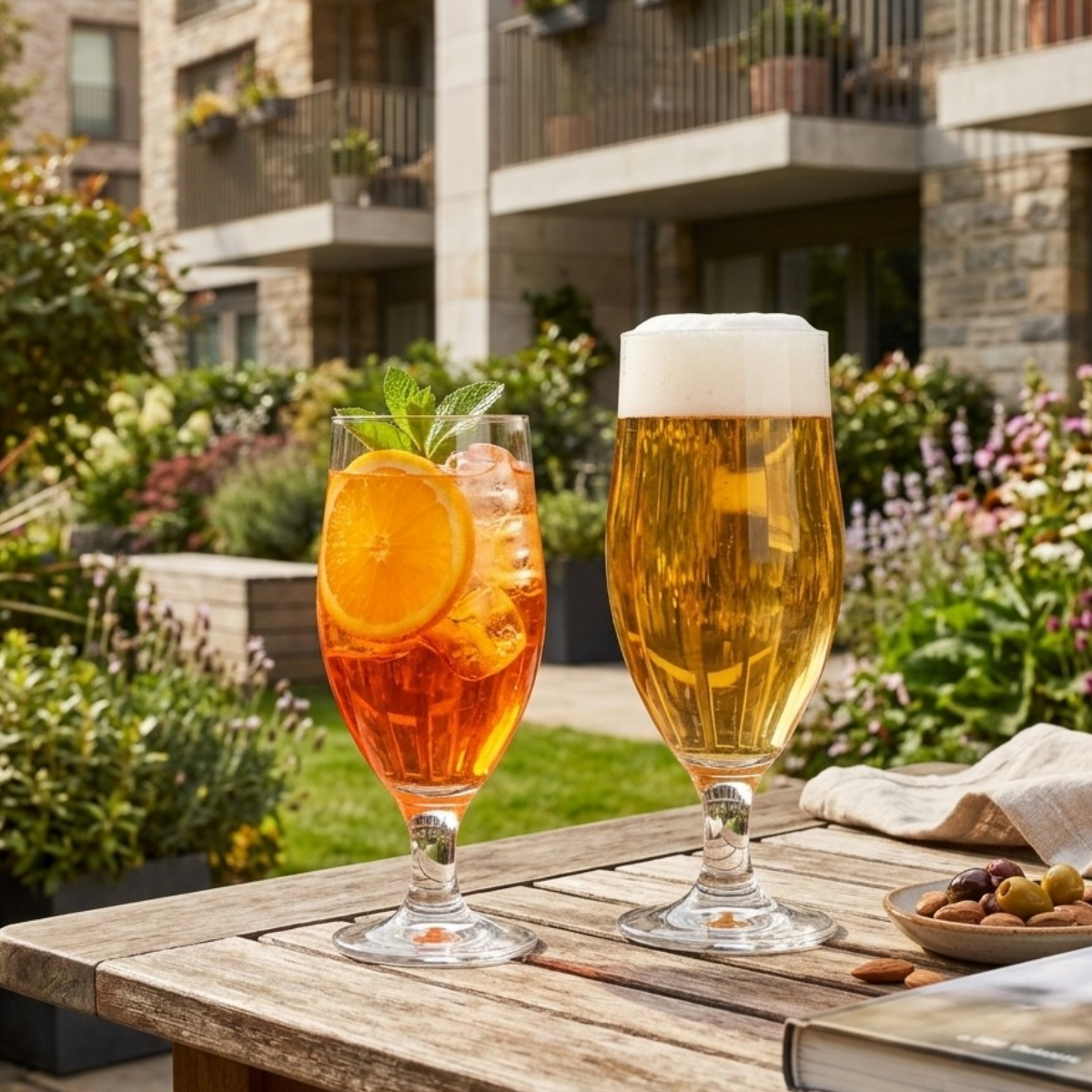 copas de vidrio para cocteles y cerveza fria estilo elegante Volterra para restaurante, casa, hotel o bar de varias capacidaders.
