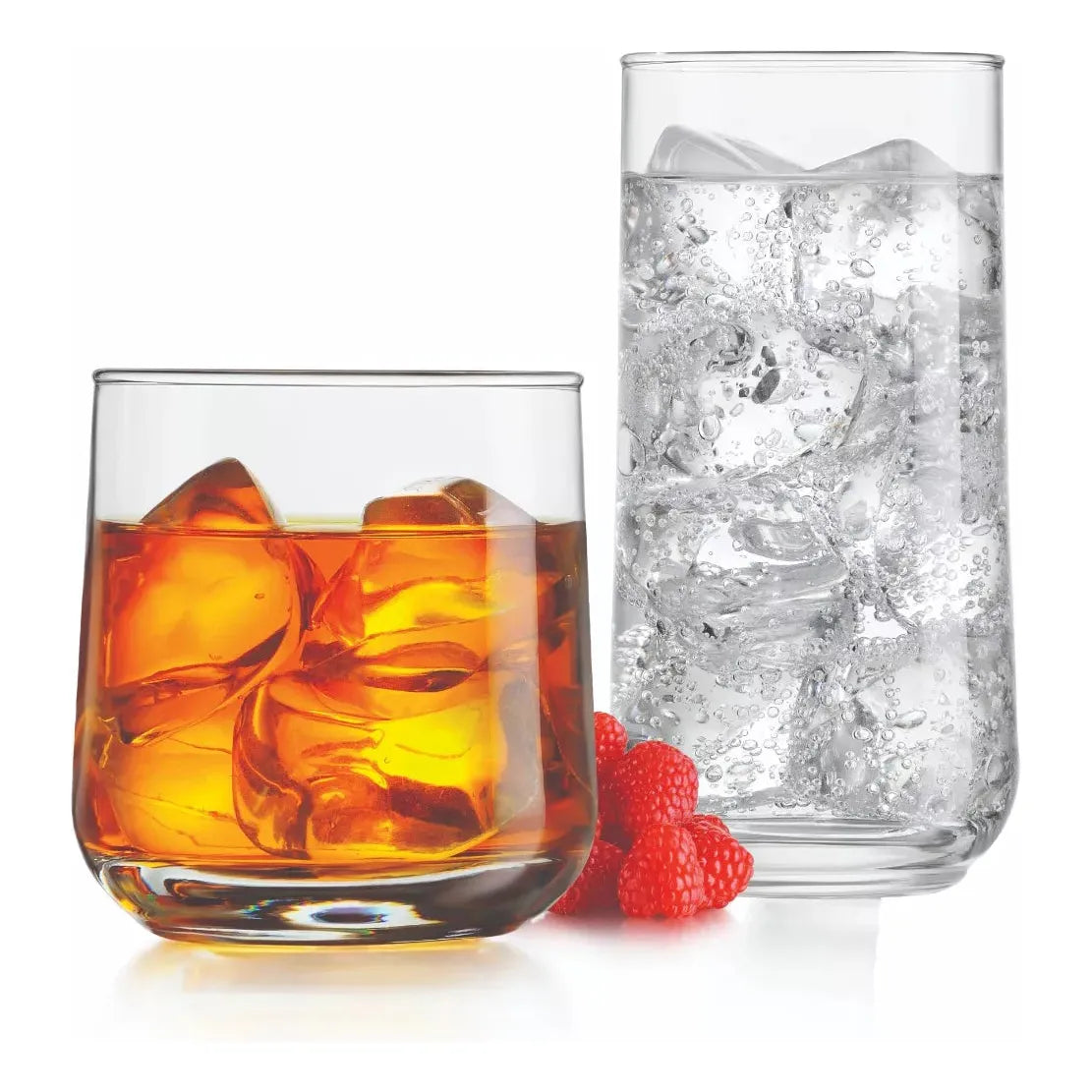 vasos koba altos chicos para uso diario 