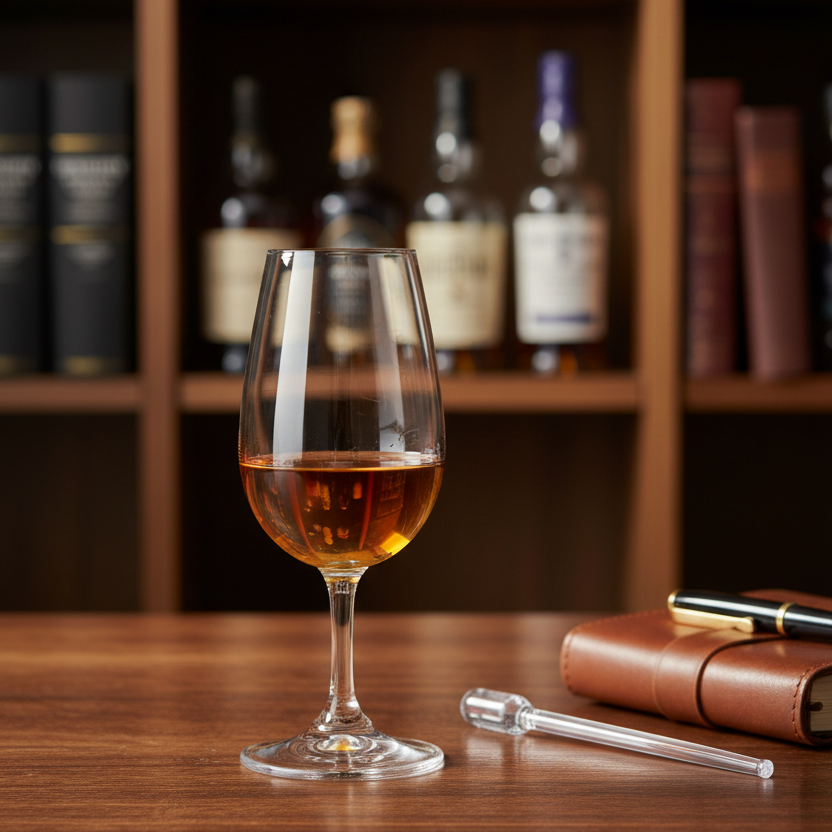 copa de vidrio colibri para whesky y vino 