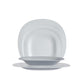Luminarc Carine - Vajilla De 12 Pzas  Servicio de Mesa Completo Platos De Opal Utensilios de Cocina y Hogar