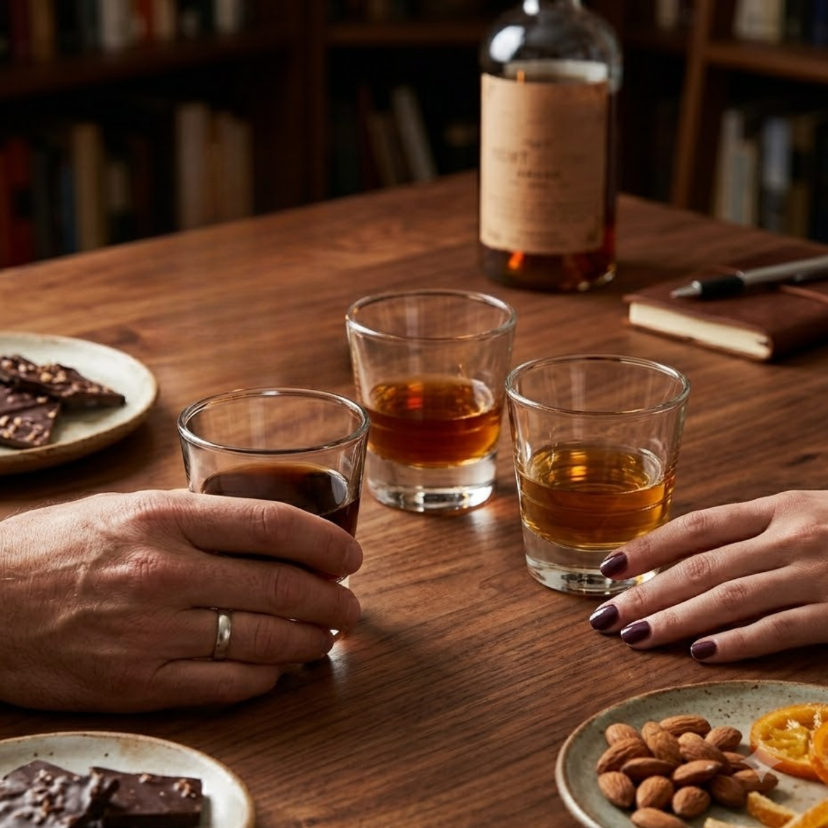 conic amaro vasos o tequileros para uso diario whiskey tequila mezcal coctel.