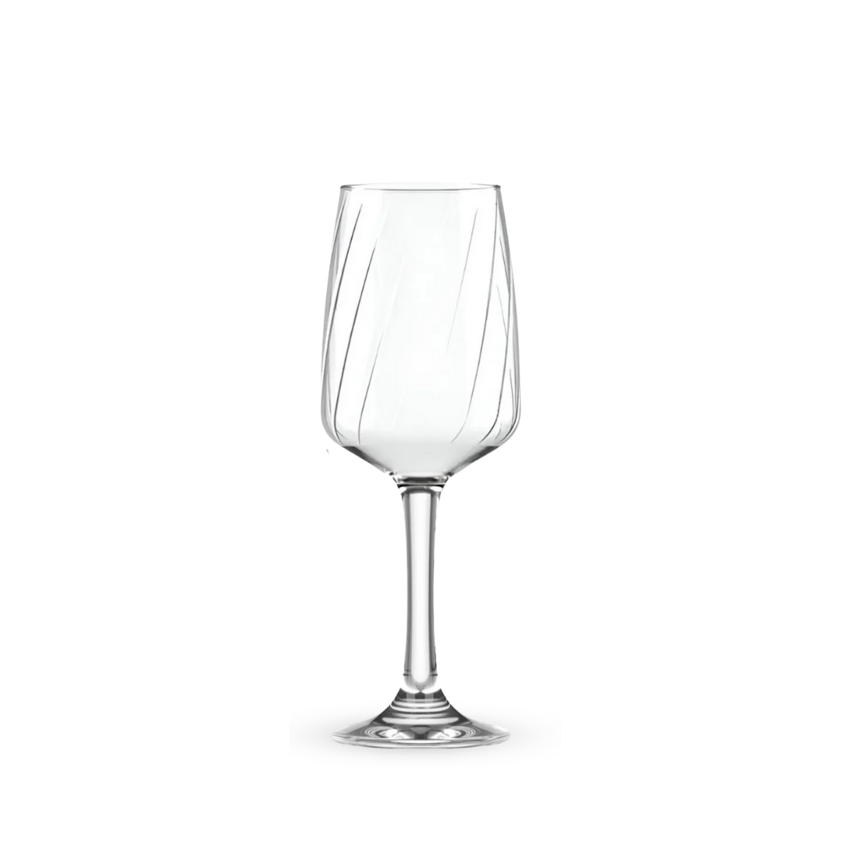 Lombardia - Juego de Copas de Vidrio 371 ml y 225 ml – Vino Tinto y Champaña Elegante