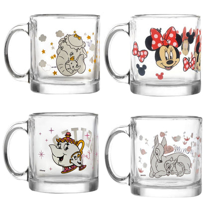 Disney - Taza de vidrio con diseño 384 ml