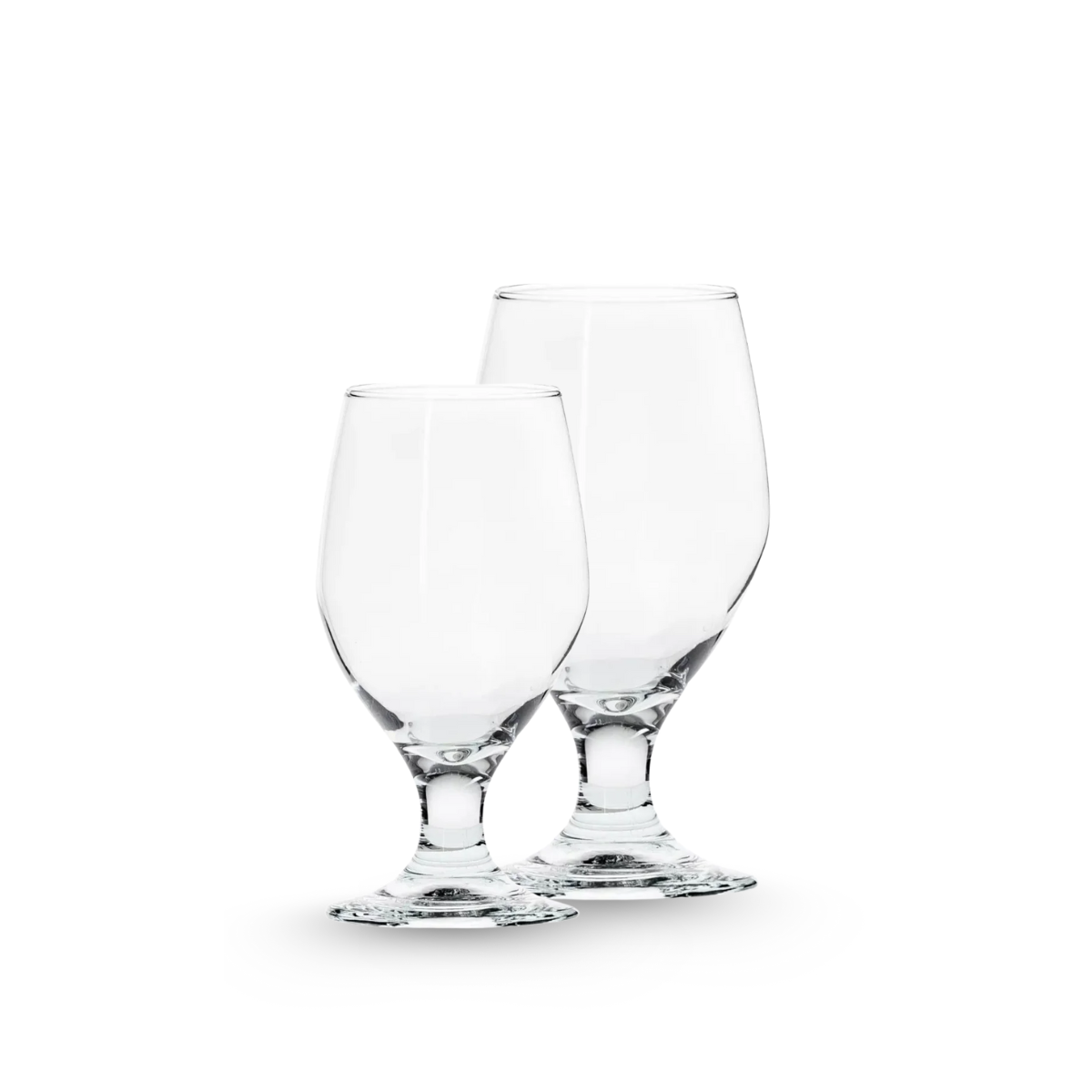 ducale juego de copas chicas para agua o cocteles de vidrio varios tamaños