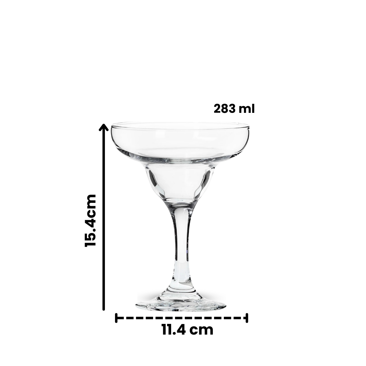 Margarita - Juego De Copas De Vidrio Para Margarita.