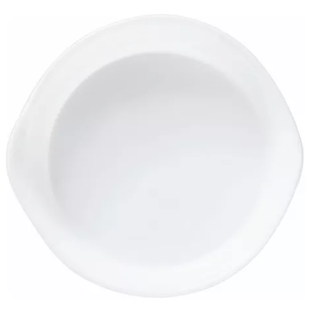 vista superior de molde blanco de opal cuisine carine