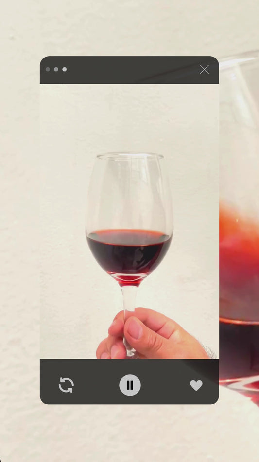 "Rioja" Juego de 6 Copas para Vino Tinto