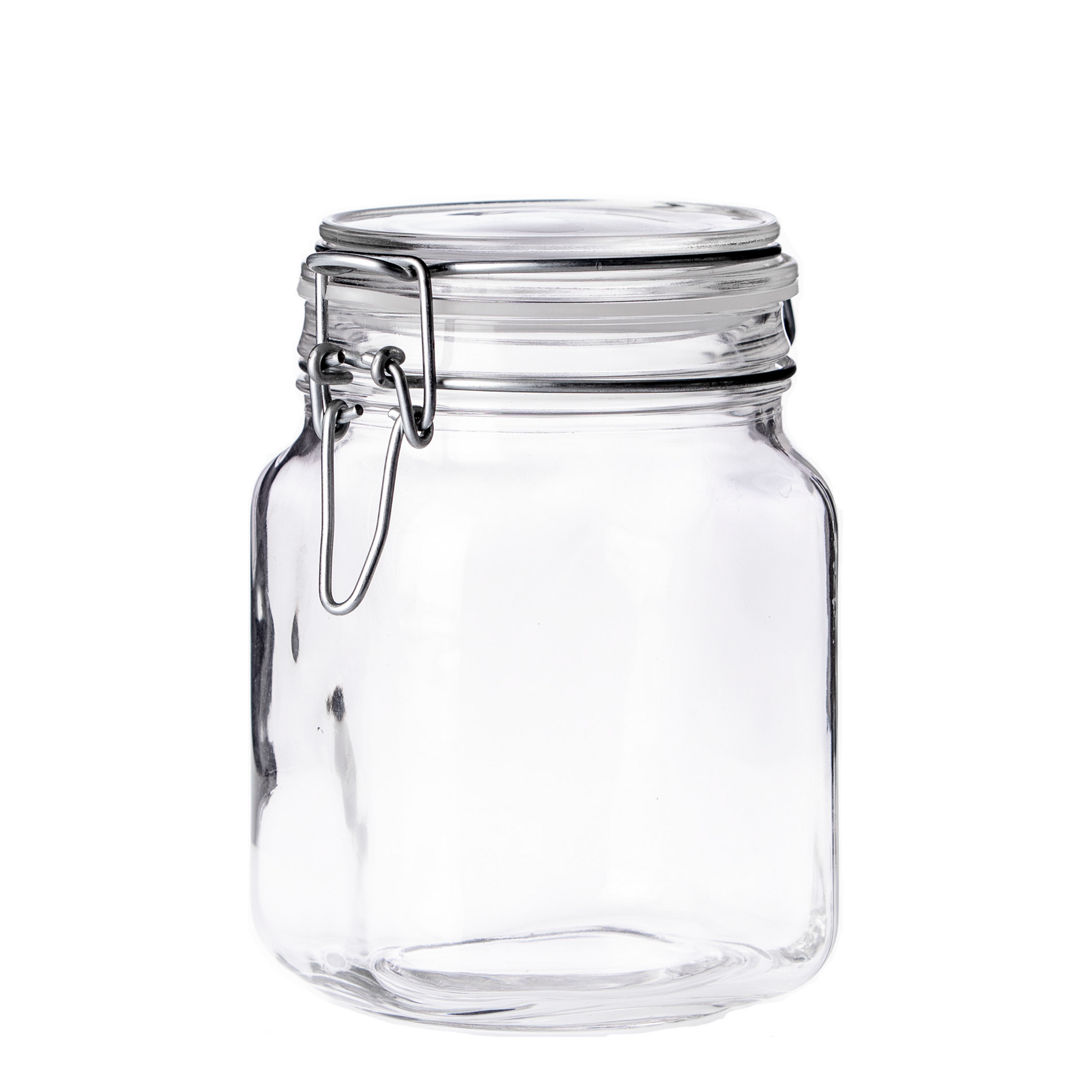envase de vidrio hermetico de 1 litros para cualquier semilla, grano o conserva 