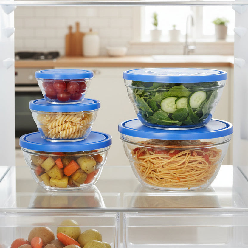 Lambada Igloo - Bowls De Vidrio Con Tapa
