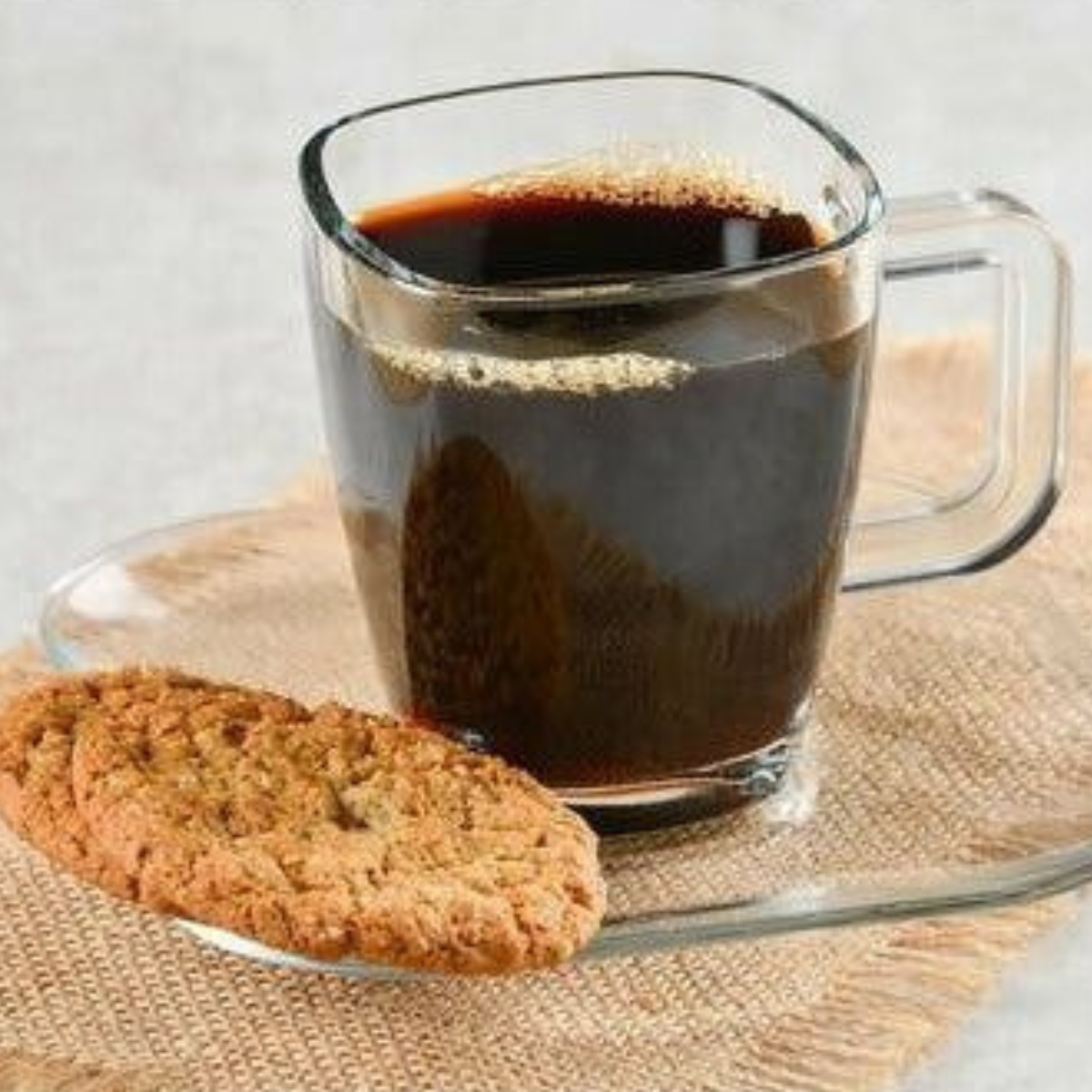 Piazza - Juego De 6 Tazas De Vidrio Para Café.