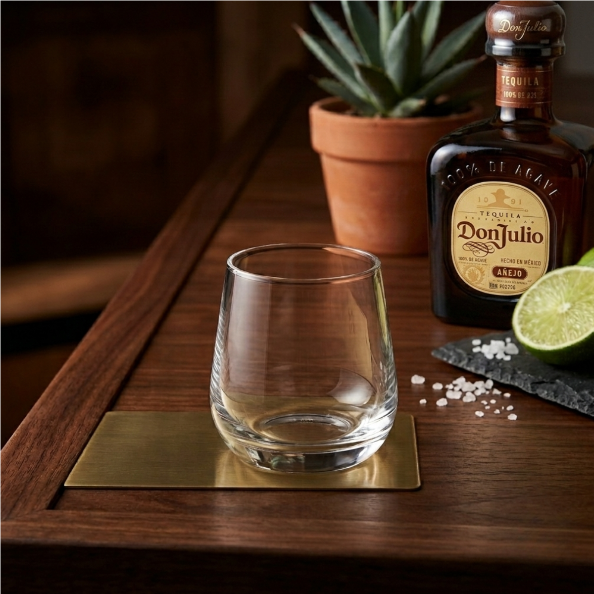 caballitos para mezcal y tequila de uso constante elegantes ardea de vidrio 50 ml