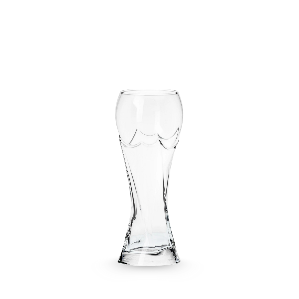 vaso de vidrio en forma del trofeo del mundial para ver con amigos y familia