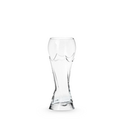 vaso de vidrio en forma del trofeo del mundial para ver con amigos y familia
