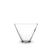Vaso Luxor de vidrio transparente de 251 ml con diseño elegante y estilizado
