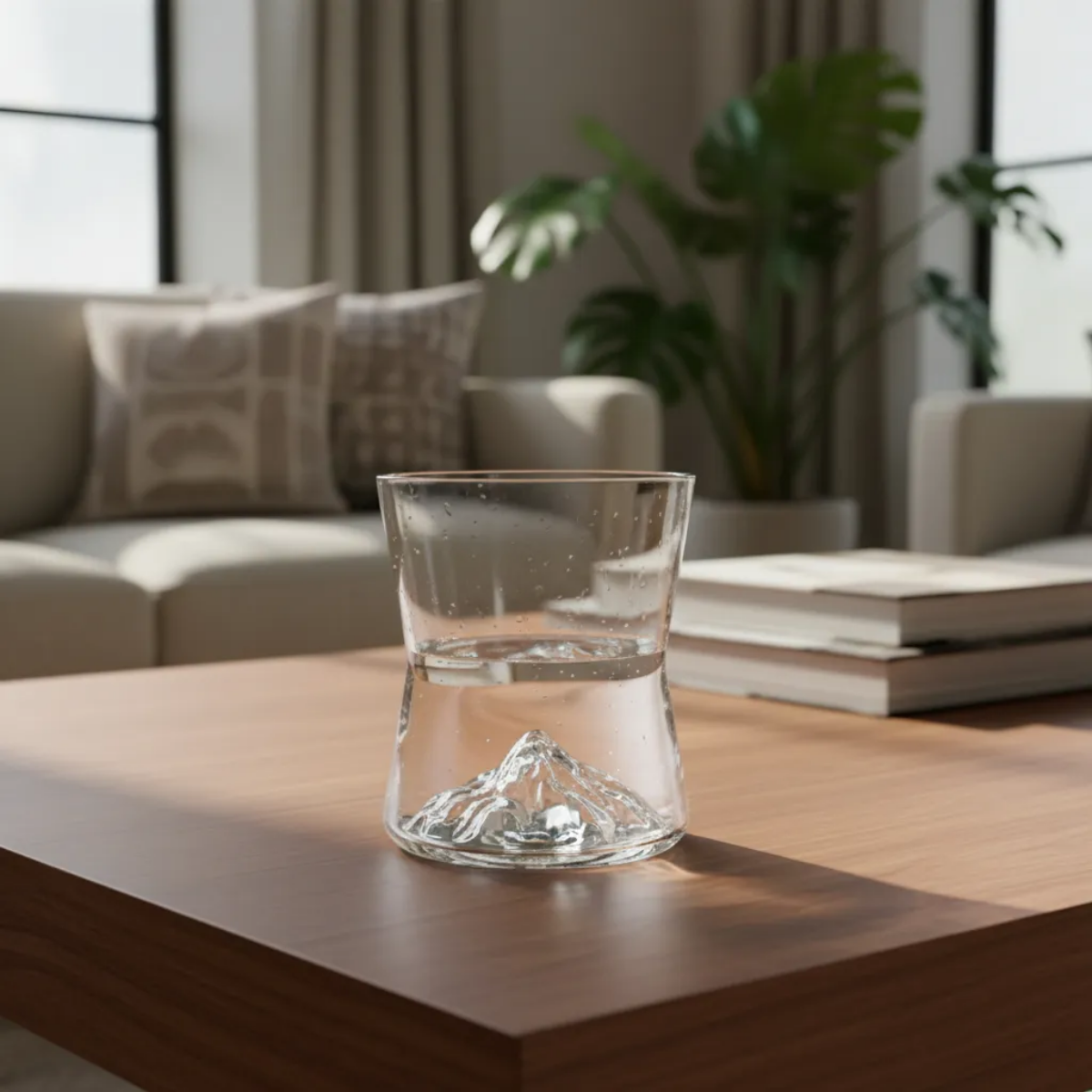 Vaso Palermo K old fashioned de vidrio utilizado como vaso de mesa