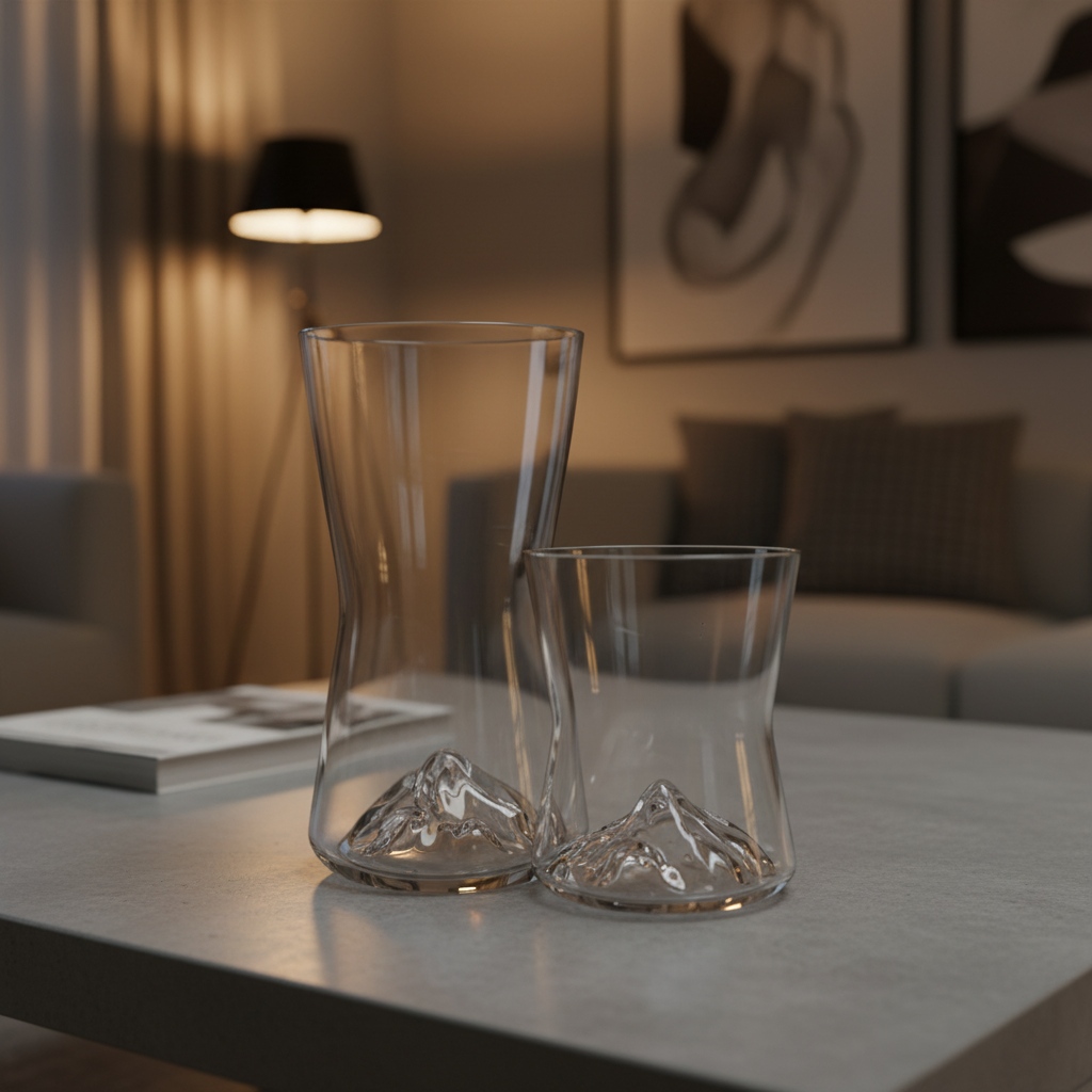 Vasos Palermo K de vidrio transparente en formatos highball y old fashioned