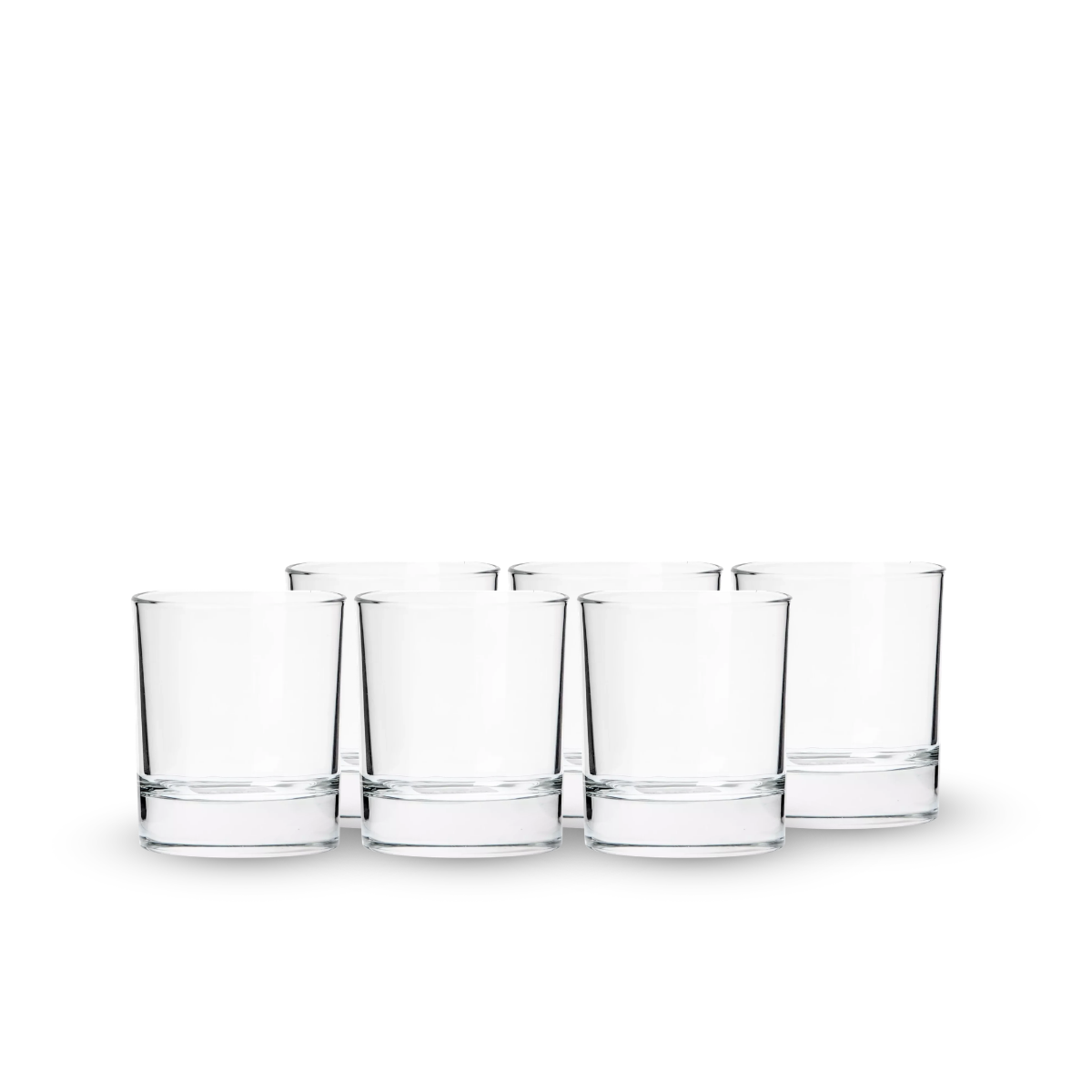 Juego de 6 vasos Stelvio de vidrio 160 ml