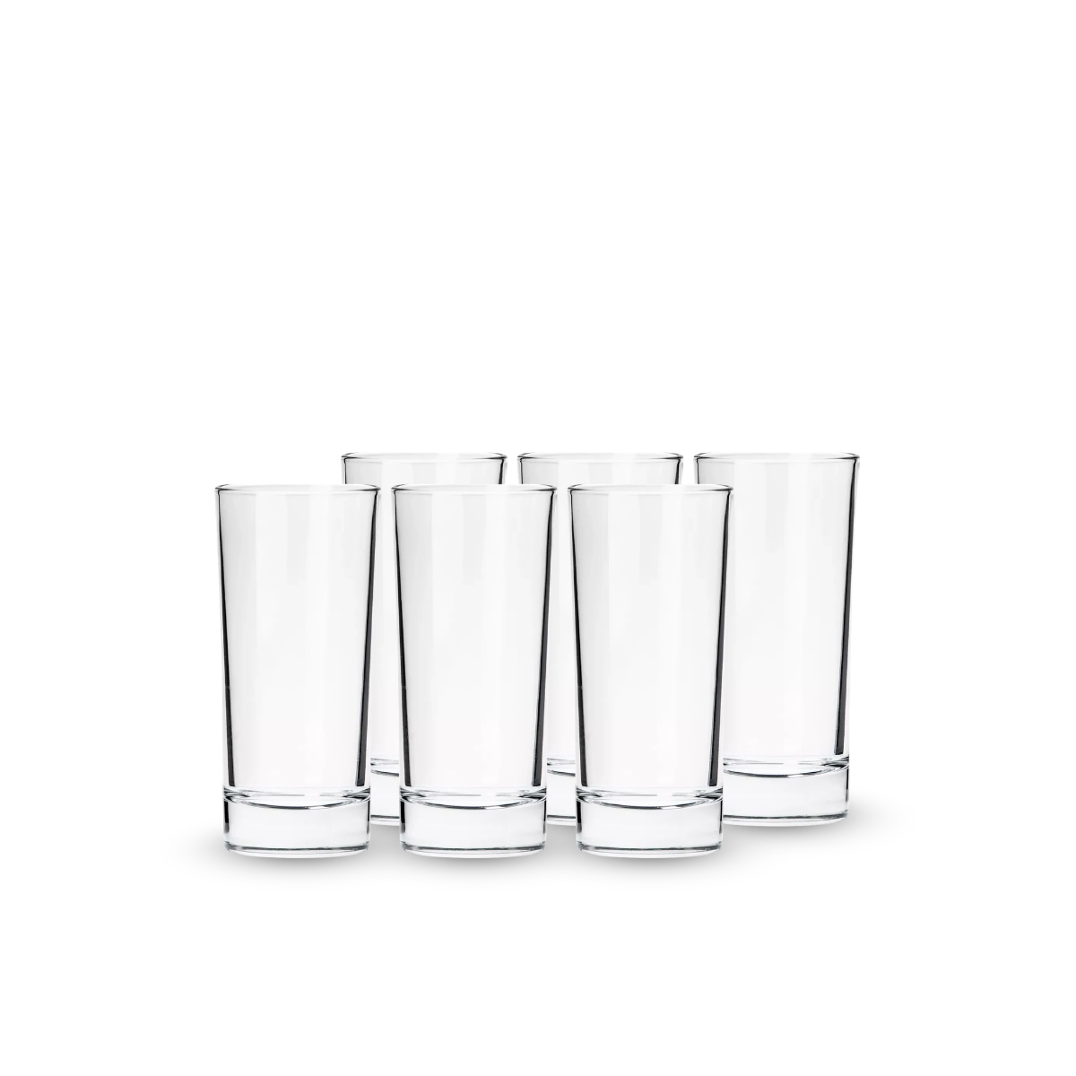 Juego de 6 vasos Stelvio altos 325 ml para bebidas largas