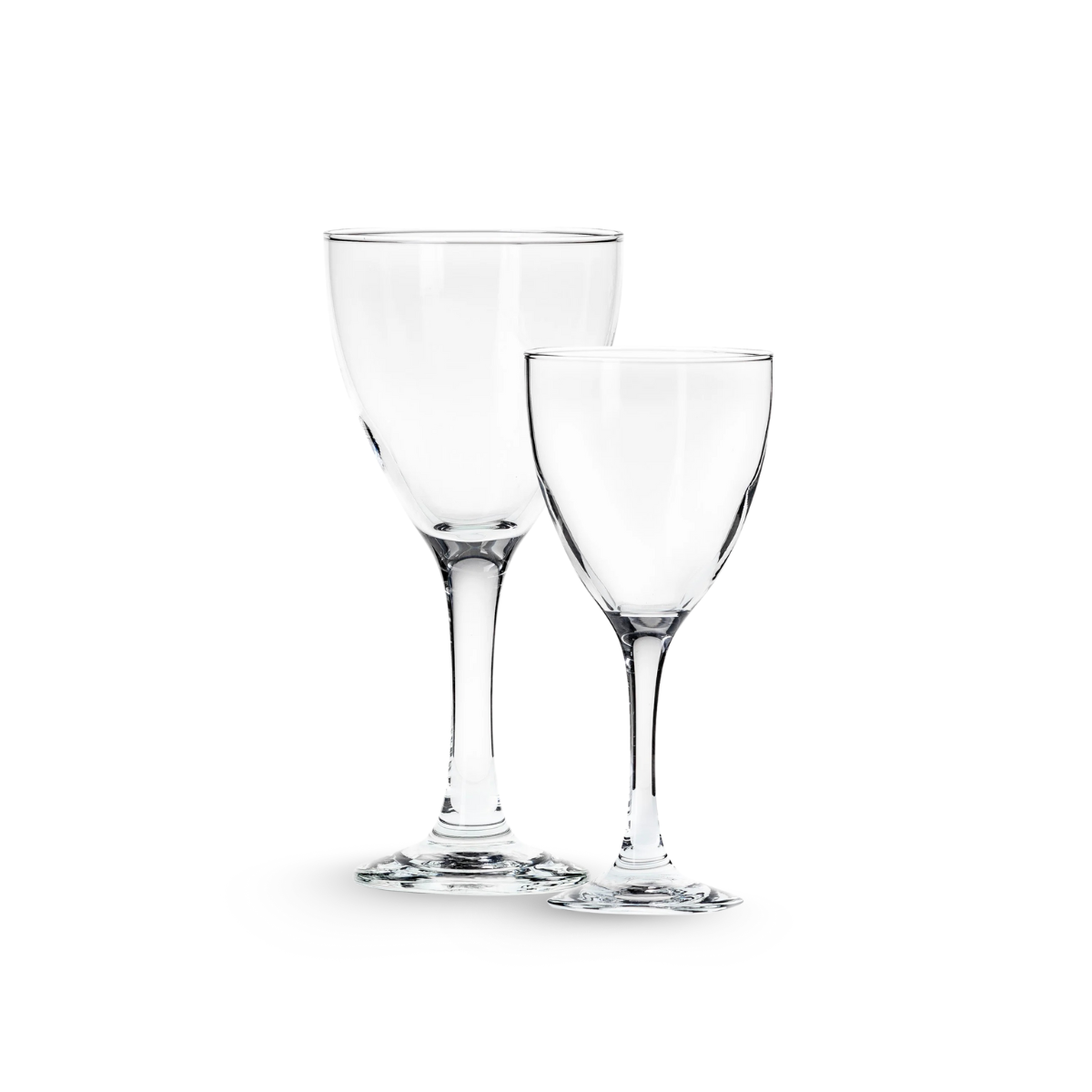 Venere - Juego De 6 Copas De Vidrio Para Vino o Agua de Varios Tamaños