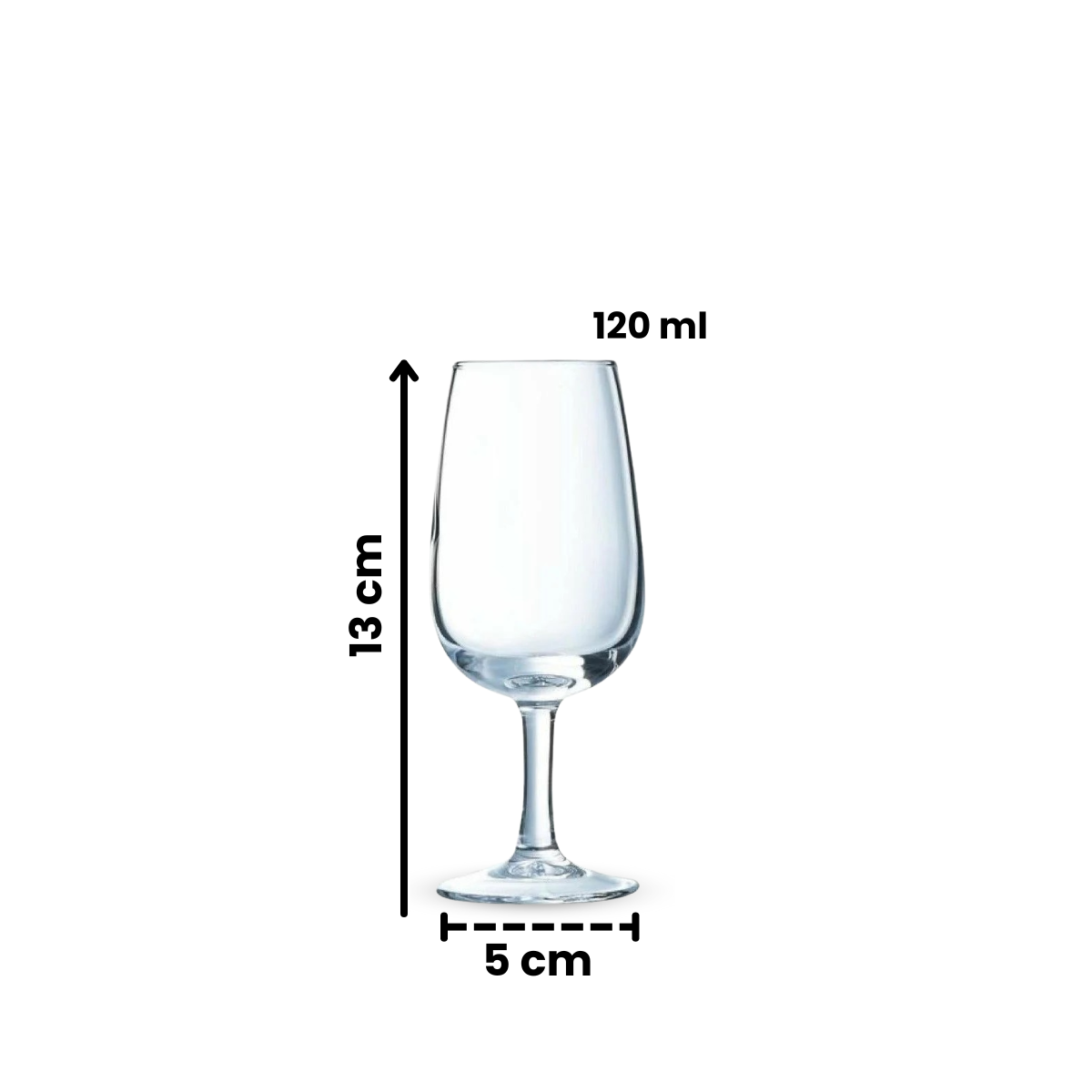 Juego De 6 Copas De Vidrio Para Vino, Licor,Tequila Mezcal