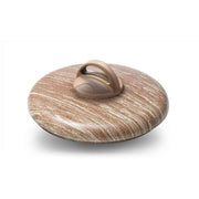 Arborea - Tapa de Aluminio con recubrimiento acabado tipo madera.