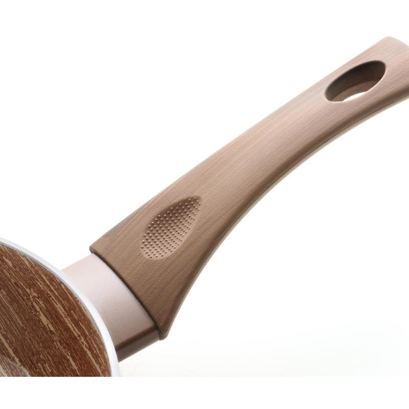 Arborea - Sartén Tipo Parrilla Cuadrado de Aluminio de 28 cm con Recubrimiento Acabado tipo Madera.