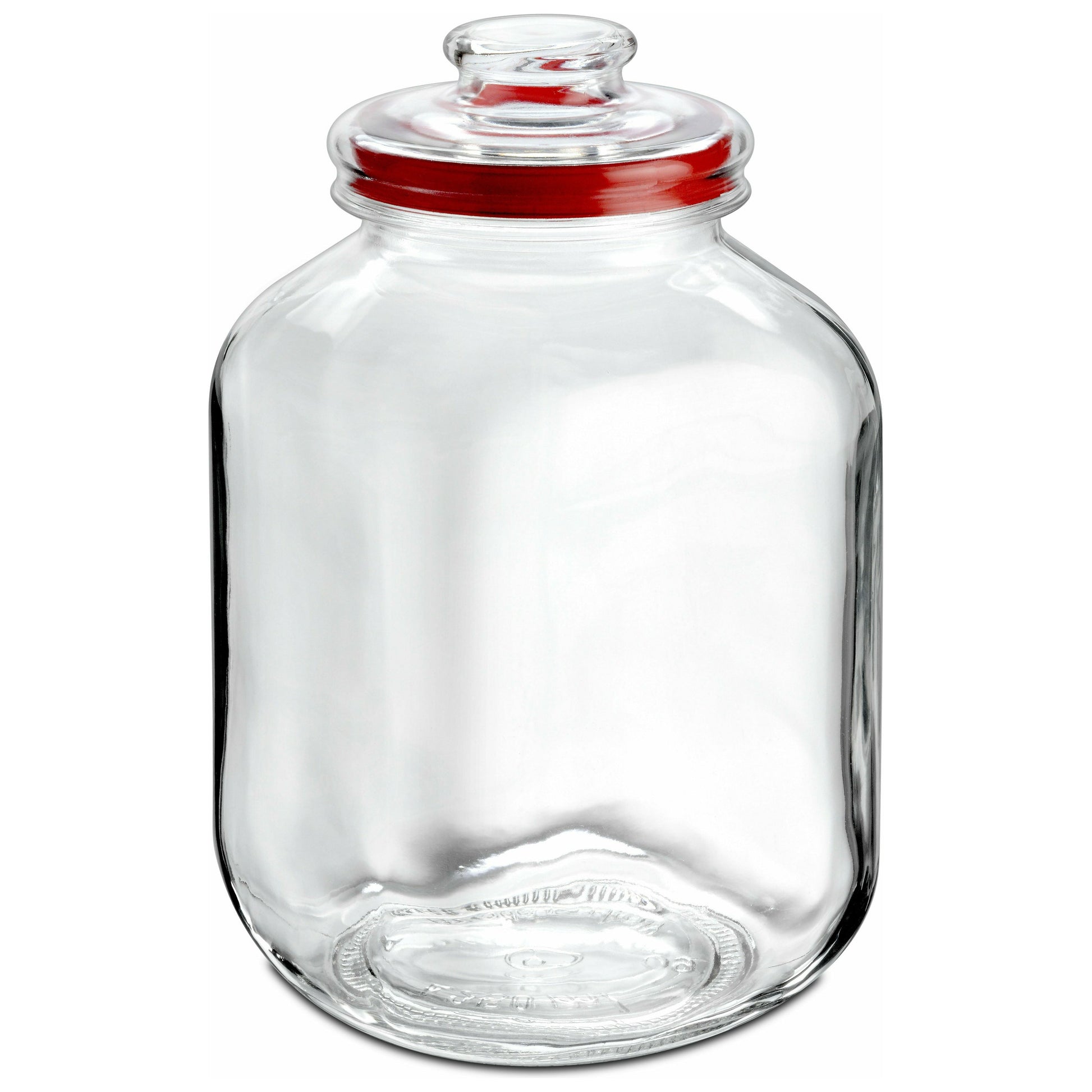 contenedor hermético de 4250 ml para galletas, azúcar, chocolates en fondo blanco