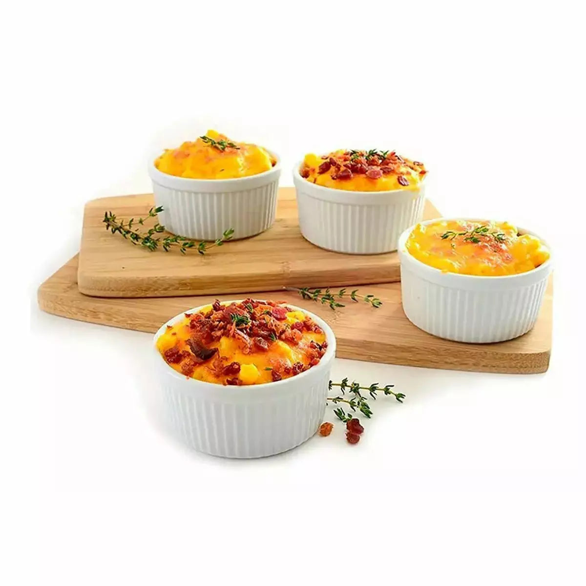 Ramekin - Juego De 2 Moldes Ramequin De Cerámica