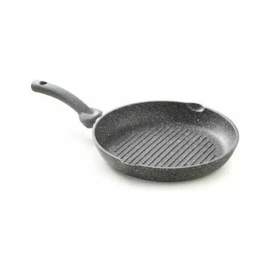 Cuore D Pietra - Sartén Grill Granito Gris 28 cm