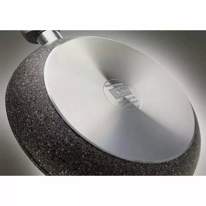 Cuore D Pietra - Sartén Grill Granito Gris 28 cm