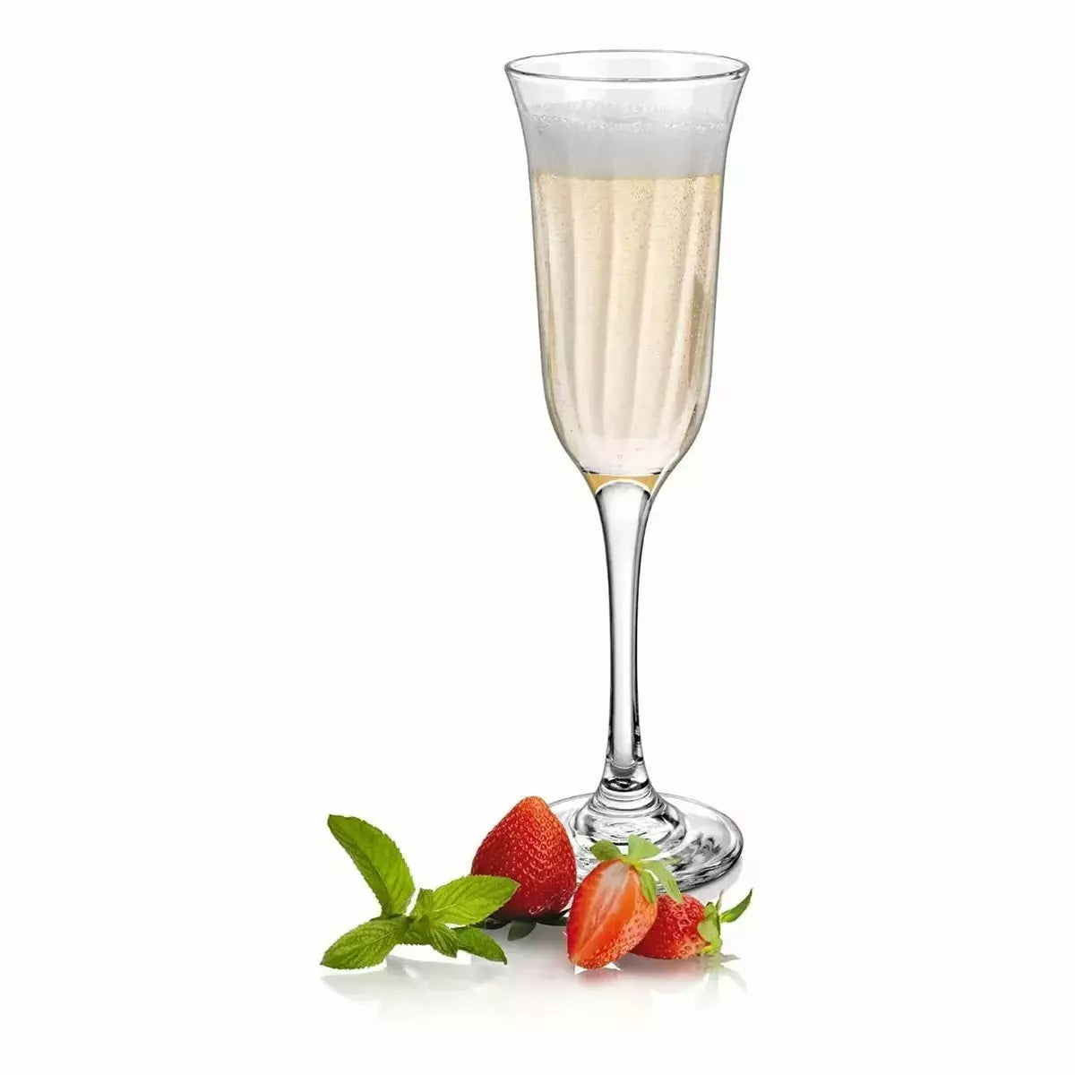 Giglio - Juego De 6 Copas De Vidrio para Champagne