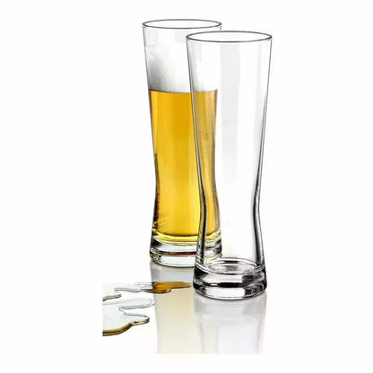 "Monaco 0.3" Juego de 6 Vasos Cerveceros de Vidrio