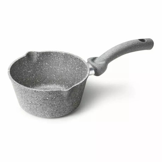 "Cuore Di Pietra" Olla Antiadherente De Granito Gris 16cm