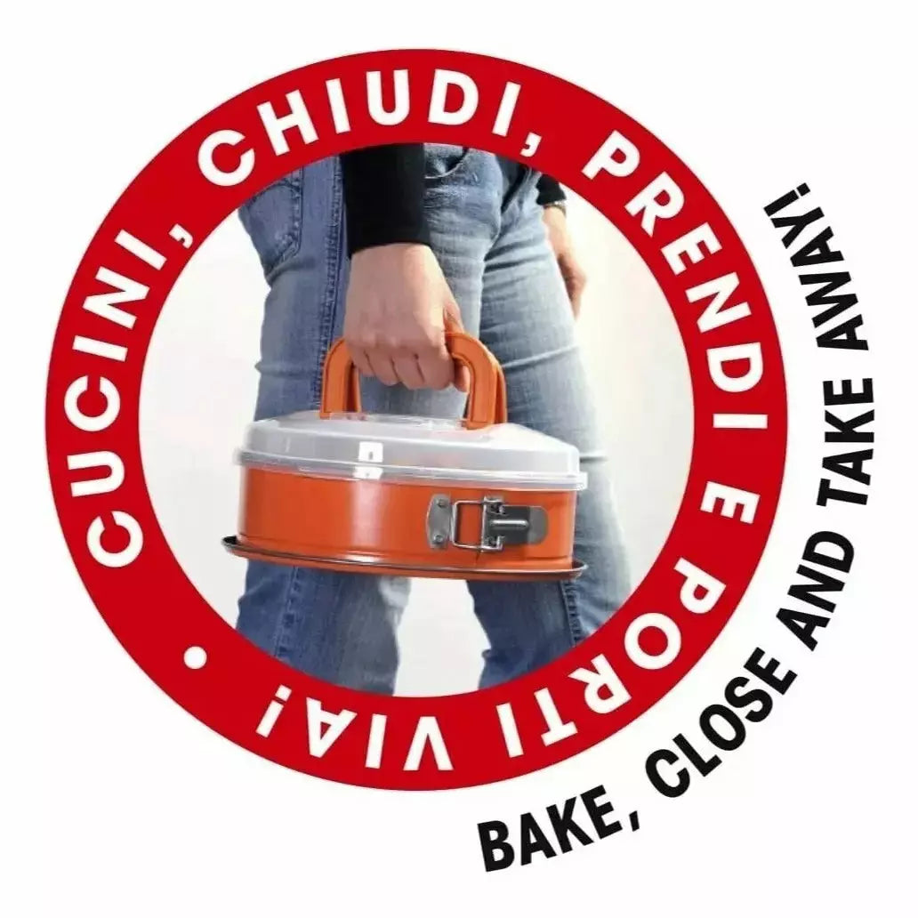 Molde Para Pay Con Tapa De Plástico 28 Cm