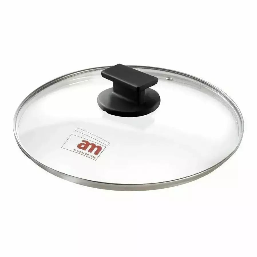Cuore D Pietra - Cacerola de Granito Con Tapa Pyrex